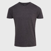 Arkham - rib crew neck t-shirt with chest pocket