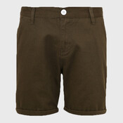 Smith - cotton twill shorts