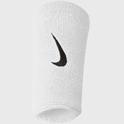 Swoosh doublewide wristbands (one pair)