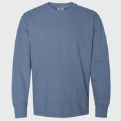 Adult French terry crew neck