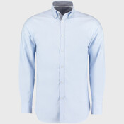 Clayton & Ford contrast Oxford shirt long sleeve (tailored fit)