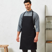 Cotton bib apron, organic and Fairtrade certified