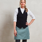 Women's lined polyester waistcoat