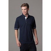 Button-down collar contrast polo (classic fit)
