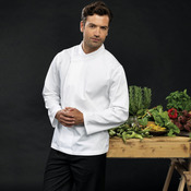 Culinary pull-on chef's long sleeve tunic