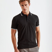 Men's classic fit tipped polo