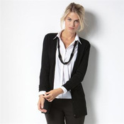 Women's longline v-neck cardigan long sleeve