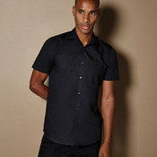 Poplin shirt short-sleeved (tailored fit)